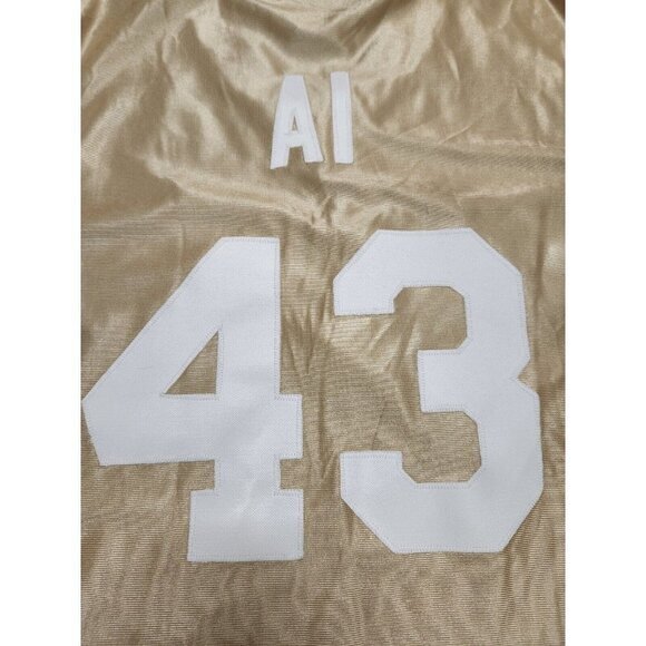 Vintage Philadelphia Sixers 76ers AI Allen Iverson #43 Majestic NBA Jersey 2XL - Picture 11 of 16
